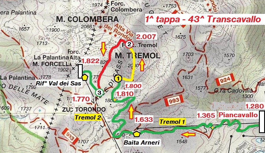 Prima Tappa / First Stage Tappa 1 / Stage 1